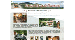 Desktop Screenshot of fermeauberge-ardeche.fr
